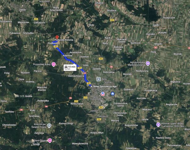 Działka budowlana Podwody-Kolonia. Zdjęcie 8