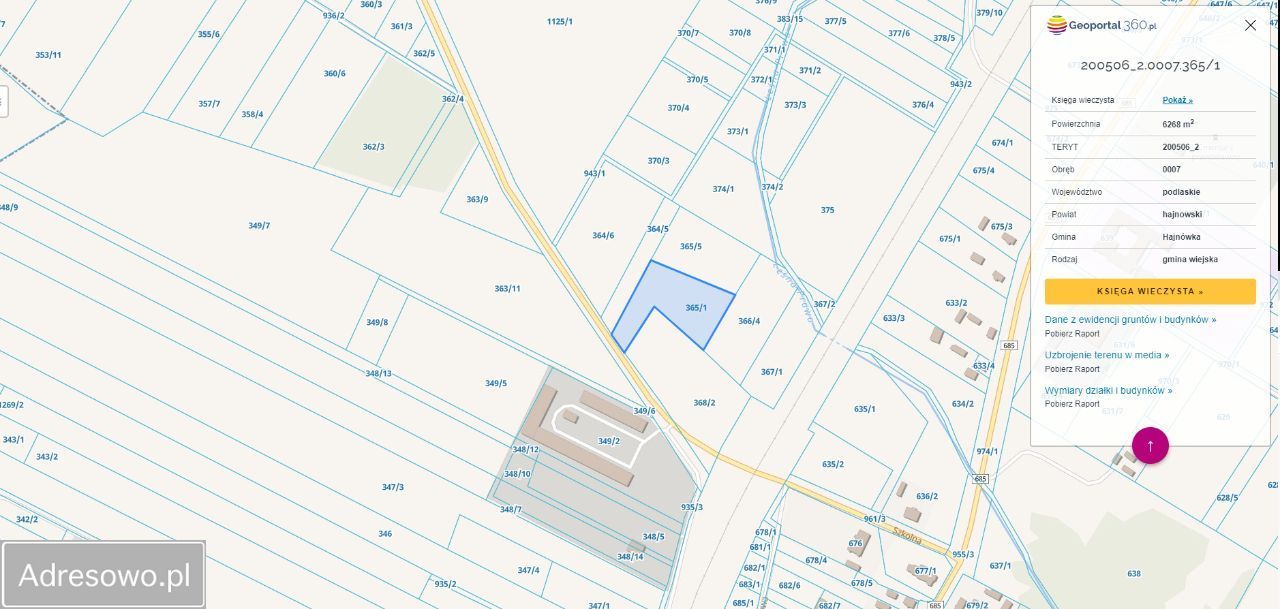 Działka rolna Dubiny. Zdjęcie 13