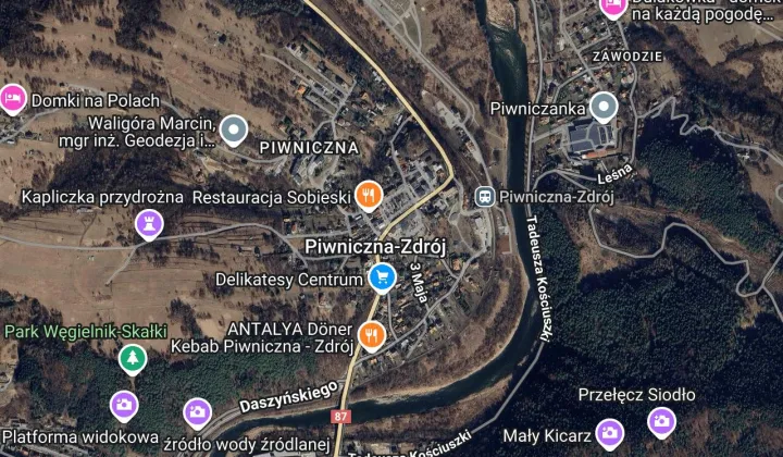 dom wolnostojący Piwniczna-Zdrój, ul. Rynek