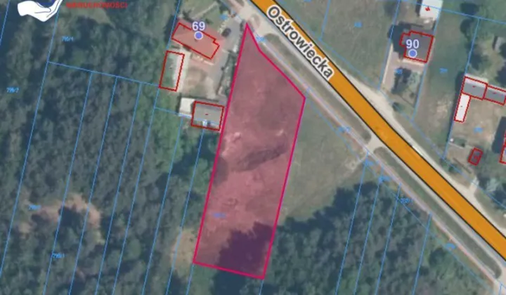 Działka budowlana Kuczów