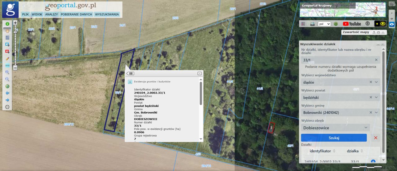 Działka rolna Dobieszowice, ul. 27 stycznia. Zdjęcie 2