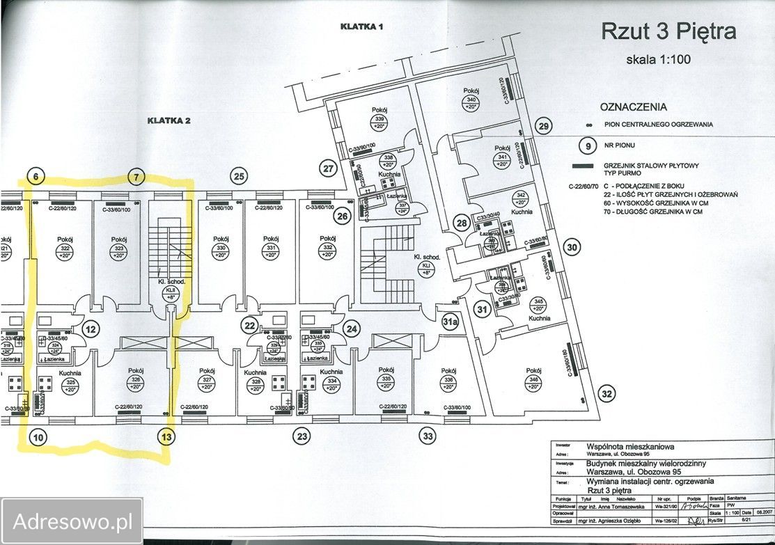 Mieszkanie 3-pokojowe Warszawa Wola, ul. Obozowa. Zdjęcie 4