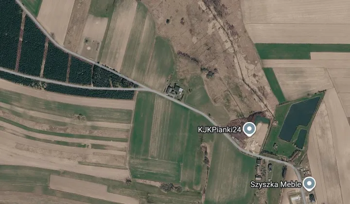Działka rolna Wieruszów Podzamcze, ul. Ostrzeszowska