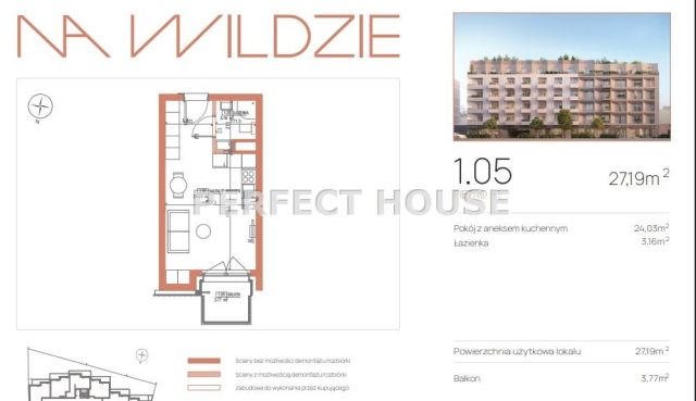 Mieszkanie 1-pokojowe Poznań Wilda, ul. Władysława Sikorskiego. Zdjęcie 8