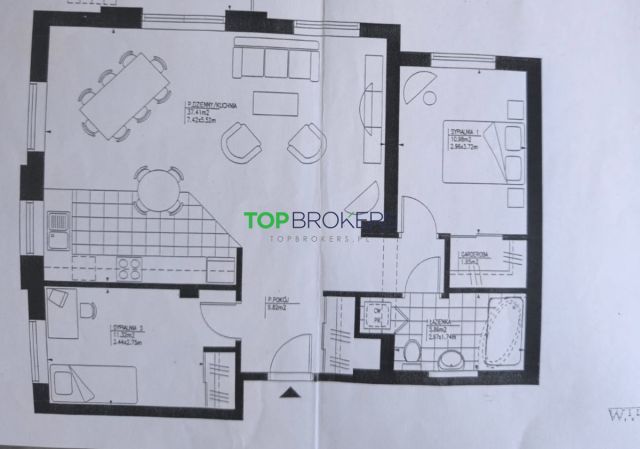 Mieszkanie 3-pokojowe Józefosław, ul. Zorzy Polarnej. Zdjęcie 10