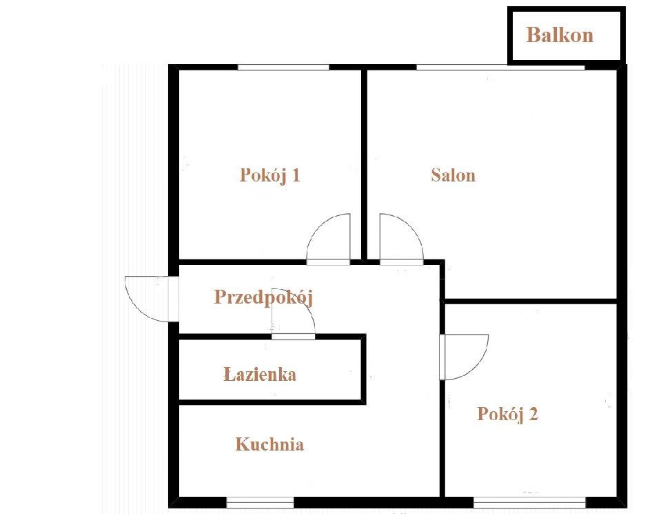 Mieszkanie 3-pokojowe Wejherowo Centrum, os. 1000-lecia PP. Zdjęcie 3
