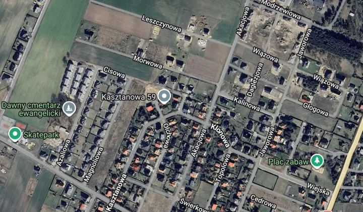 Działka budowlana Radwanice, ul. Cisowa