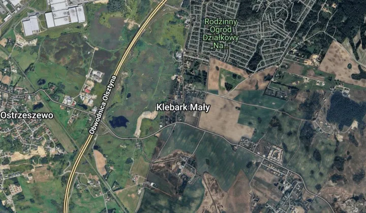 Działka rod Klebark Mały