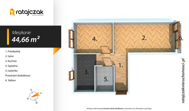 Mieszkanie 2-pokojowe Wejherowo, os. Kaszubskie. Zdjęcie 17