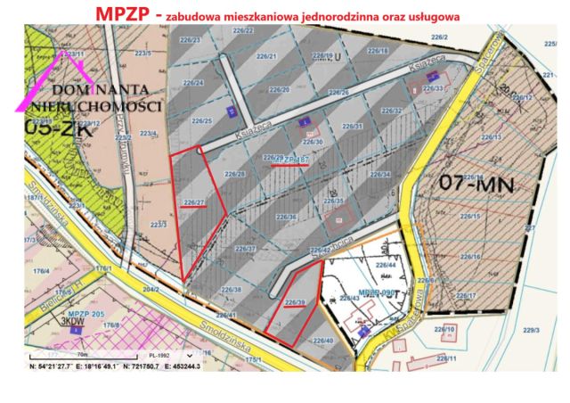 Działka inwestycyjna Kobysewo, ul. Szlachcica. Zdjęcie 3