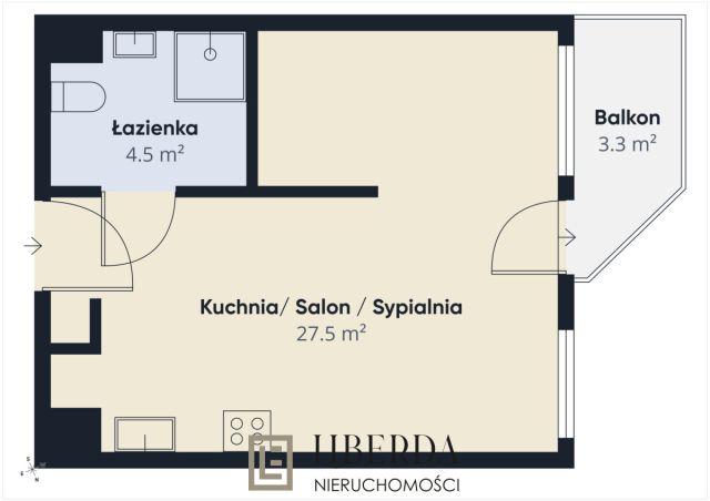 Mieszkanie 2-pokojowe Warszawa Targówek, ul. Głębocka. Zdjęcie 12