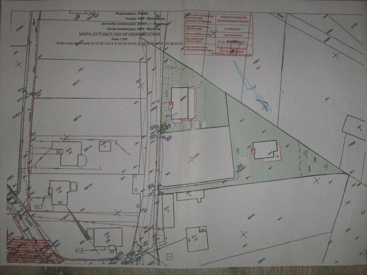 Działka budowlana Myszków, ul. Żarecka. Zdjęcie 3