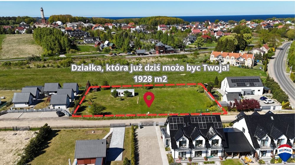 Działka inwestycyjna Niechorze