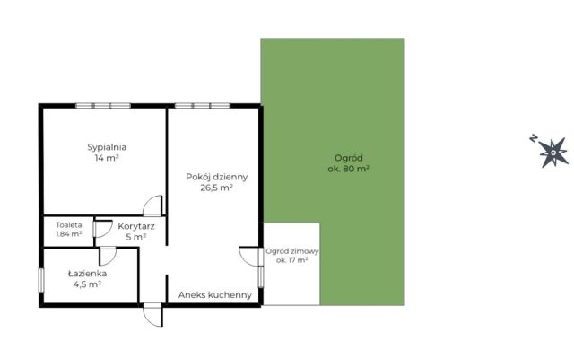 Mieszkanie 2-pokojowe Gdańsk Strzyża, ul. Mieczysława Karłowicza. Zdjęcie 24