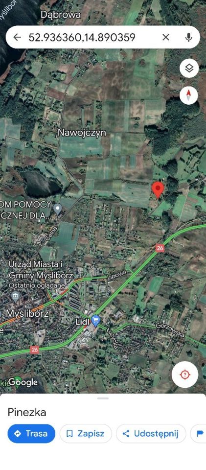 Działka budowlana Myślibórz, ul. Lipiańska. Zdjęcie 7