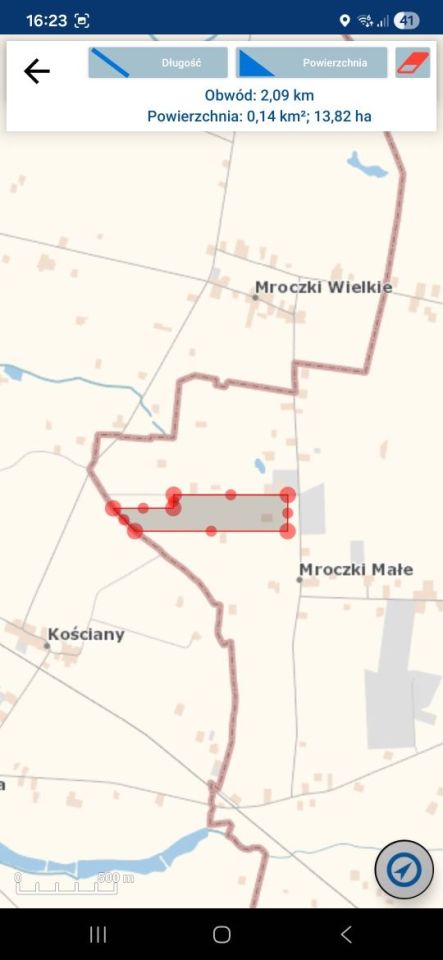 Działka rolna Mroczki Małe. Zdjęcie 4