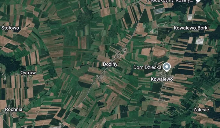 Działka rolna Doziny