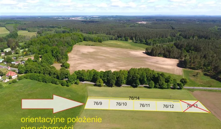 Działka budowlana Zaspy Małe