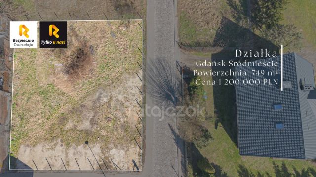 Działka budowlana Gdańsk Śródmieście, ul. Tadeusza Rejtana. Zdjęcie 1