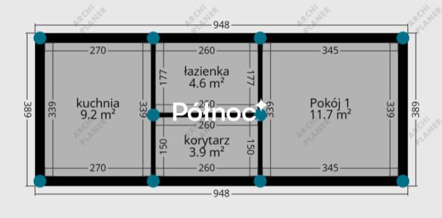 Mieszkanie 1-pokojowe Mława, os. Książąt Mazowieckich. Zdjęcie 4