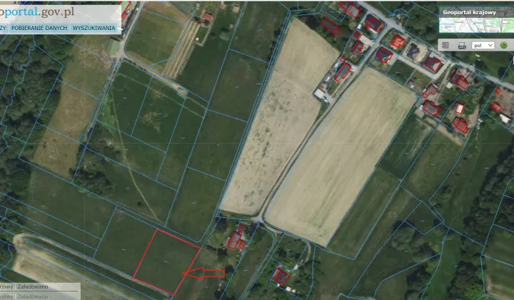 Działka rolna Mikołów Paniowy, ul. Kąty