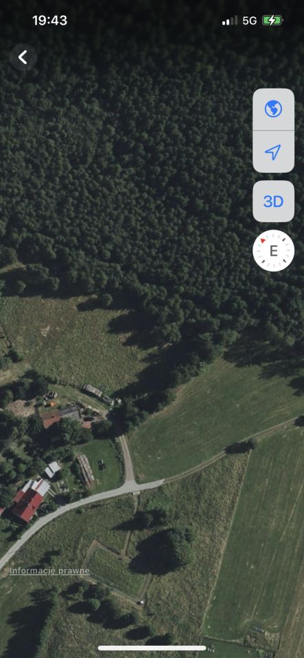 Działka rolno-budowlana Bartnica Wyrębina. Zdjęcie 4