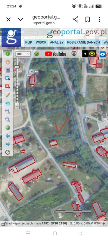 Działka budowlana Drożków. Zdjęcie 2