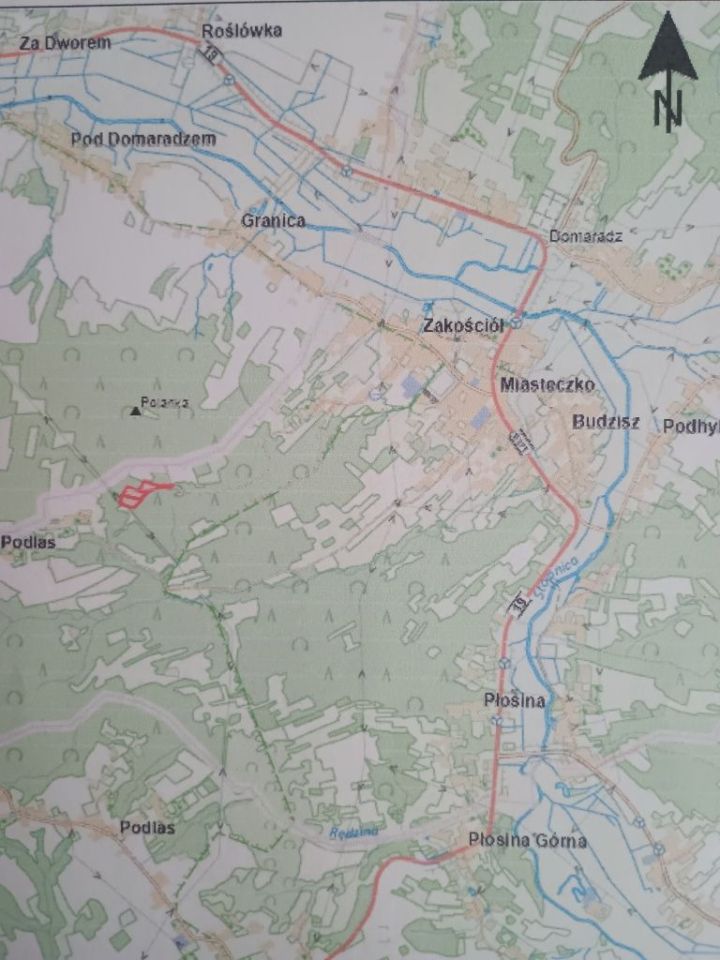 Działka leśna Domaradz. Zdjęcie 2