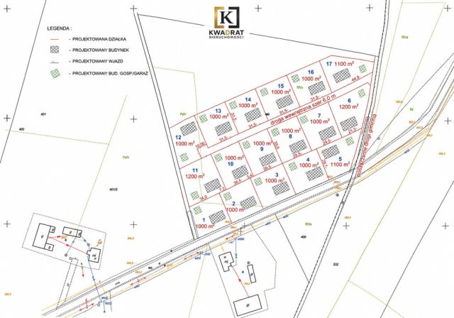 Działka budowlana Kamionka. Zdjęcie 2