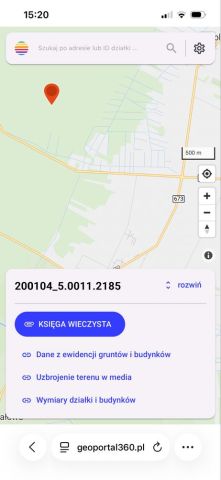 Działka leśna Lipsk. Zdjęcie 1