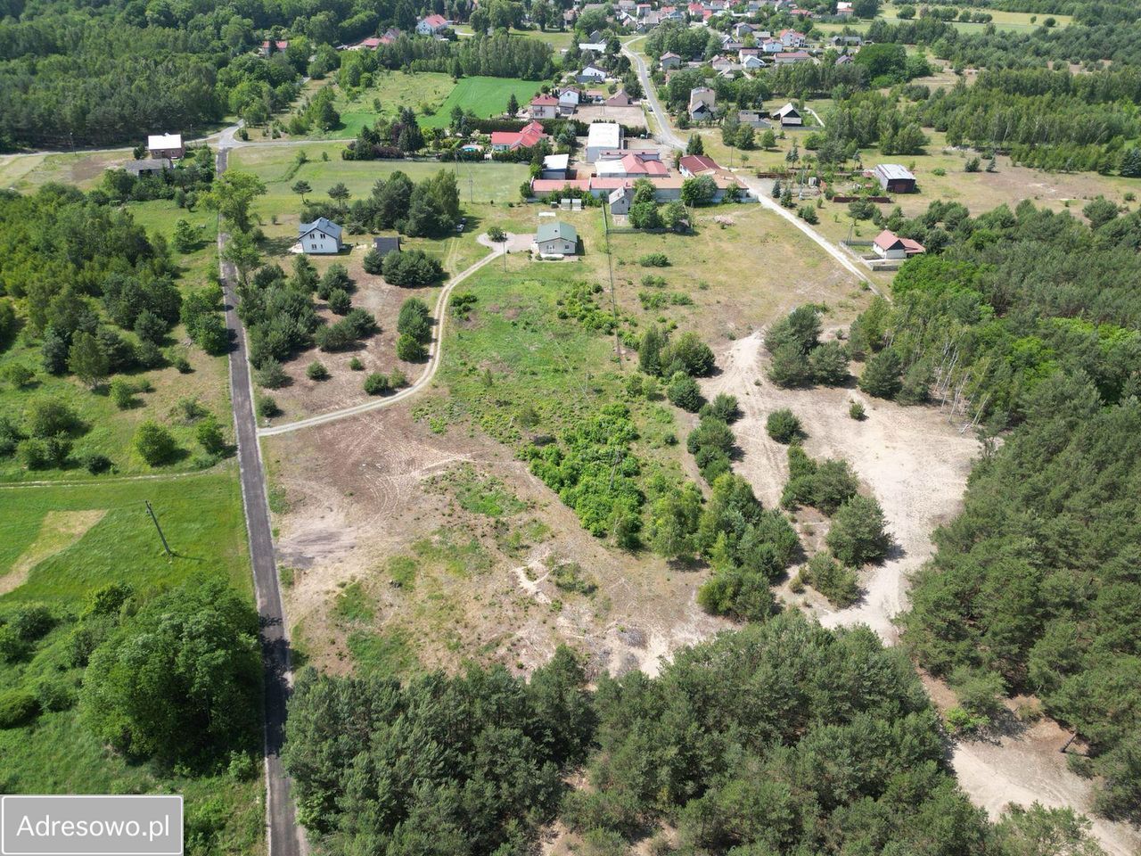 Działka inwestycyjna Węglewice, ul. Polna. Zdjęcie 4
