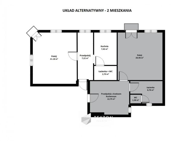 Mieszkanie 3-pokojowe Gdańsk Nowy Port, ul. Oliwska. Zdjęcie 18