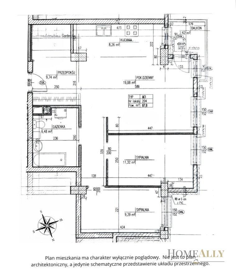 Mieszkanie 3-pokojowe Warszawa Bemowo, ul. Edmunda Jana Osmańczyka. Zdjęcie 14