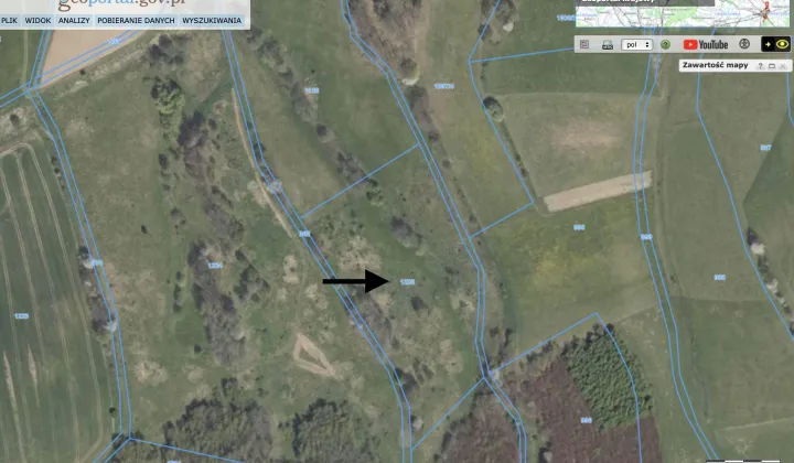 Działka rolna Jaszkowa Górna