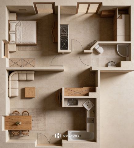 Mieszkanie 3-pokojowe Rybnik Smolna, ul. Poprzeczna. Zdjęcie 1