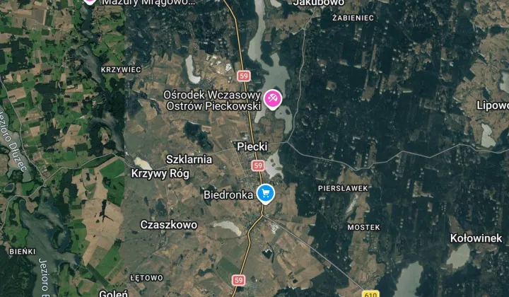 Działka rolna Piecki