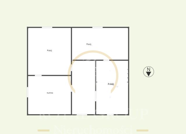 dom wolnostojący, 2 pokoje Rudno. Zdjęcie 9