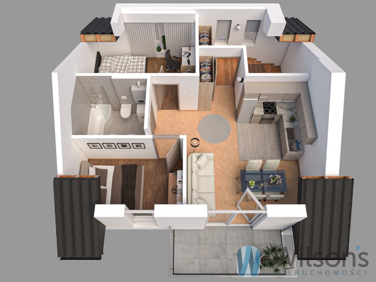 Mieszkanie 6-pokojowe Marki, ul. Agrarna. Zdjęcie 4