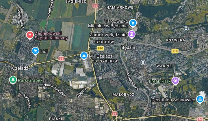 Mieszkanie 2-pokojowe Będzin Syberka