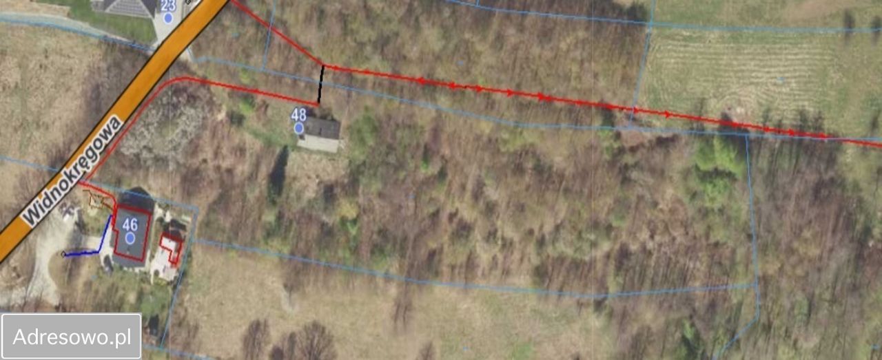 Działka inwestycyjna Rzeszów Biała, ul. Widnokręgowa. Zdjęcie 1