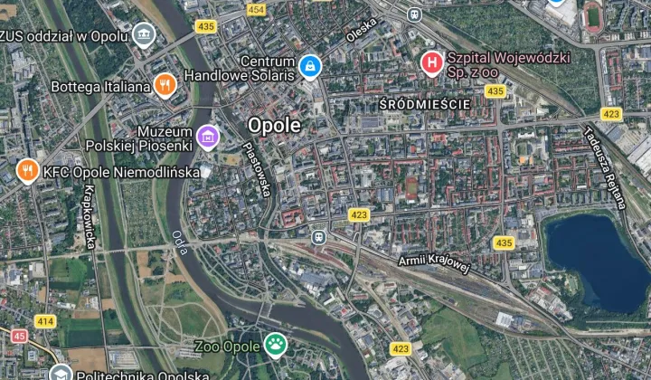 Mieszkanie 1-pokojowe Opole Śródmieście, ul. ks. Konstantego Damrota