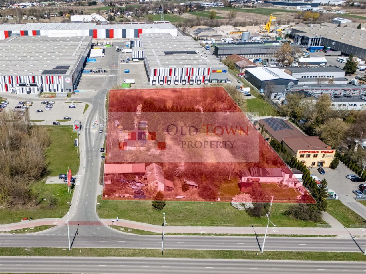 Działka inwestycyjna Lublin