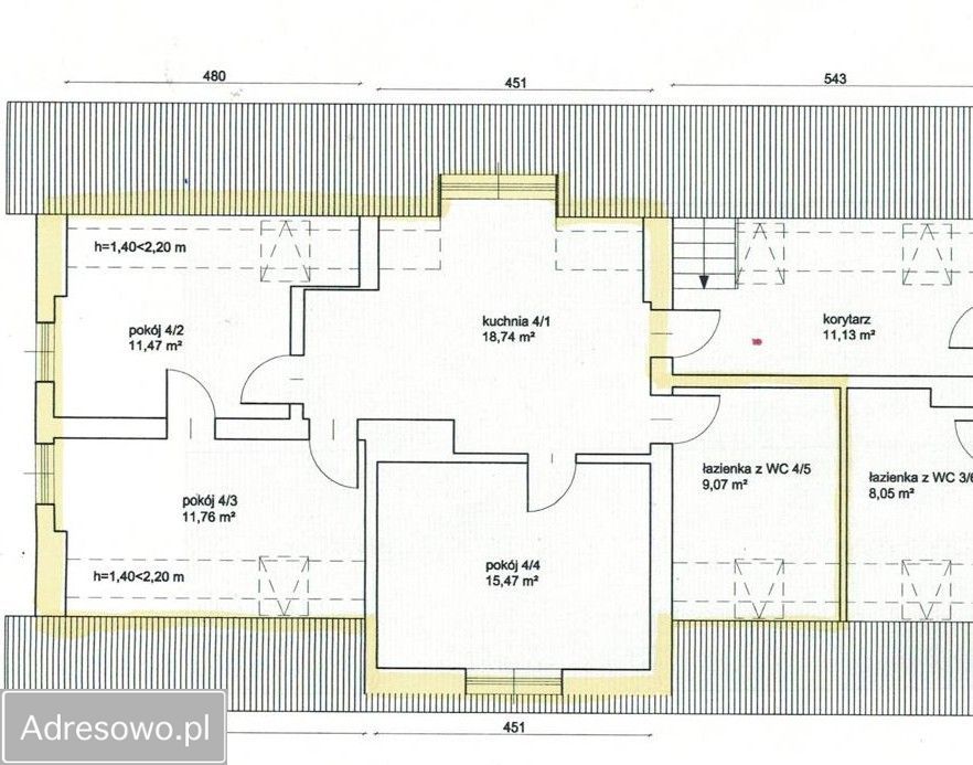 Mieszkanie 3-pokojowe Ruszów, ul. Brzozowa. Zdjęcie 5