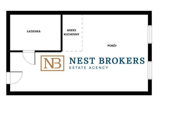 Mieszkanie 1-pokojowe Kraków, ul. Walerego Sławka. Zdjęcie 6