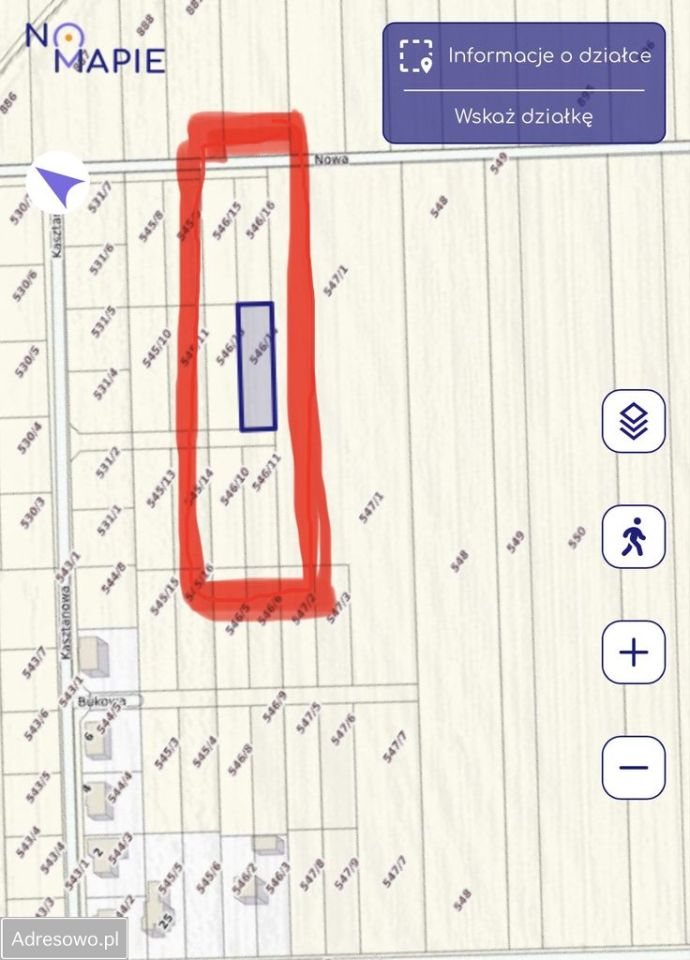 Działka budowlana Żuromin