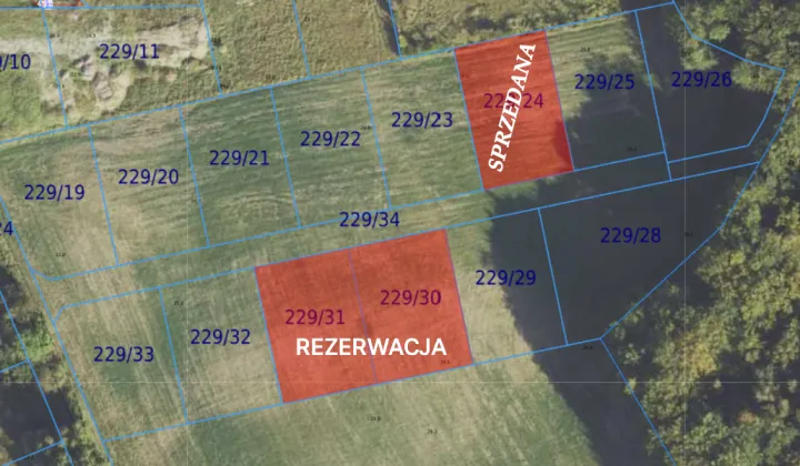 Działka budowlana Mścice, ul. Rzemieślnicza