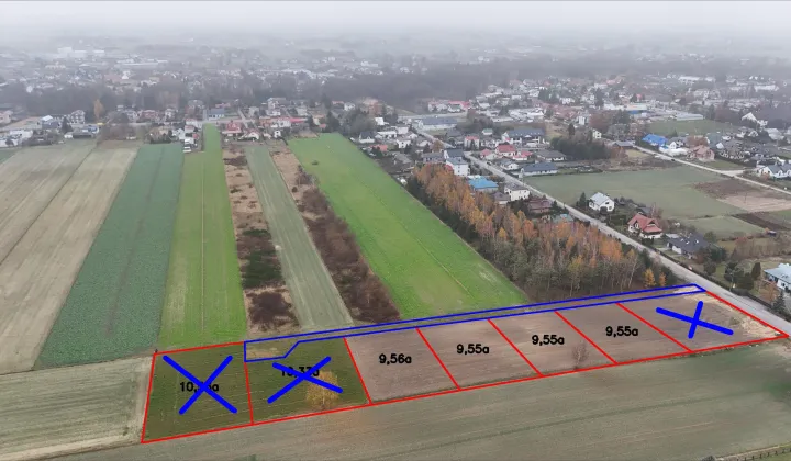 Działka rolno-budowlana Niedrzwica Duża, ul. Leśna