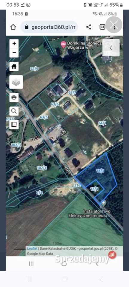 Działka rolno-budowlana Mądrzechowo, ul. Platynowa. Zdjęcie 3