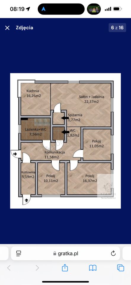 dom wolnostojący, 4 pokoje Miłoradzice. Zdjęcie 6