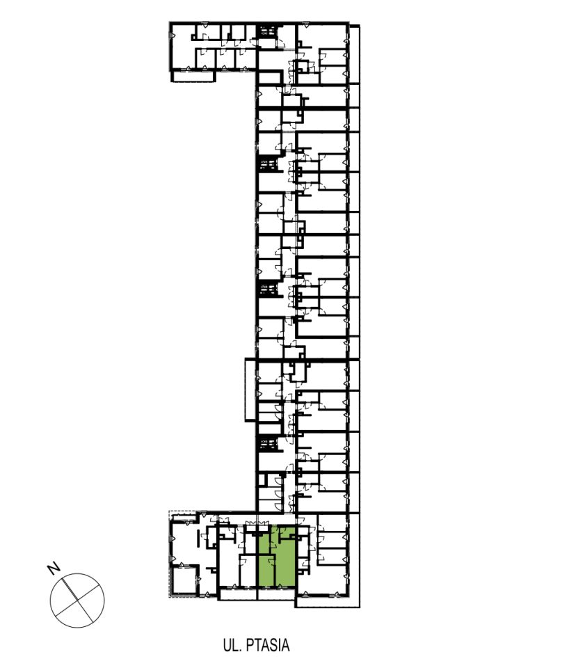Mieszkanie 2-pokojowe Poznań Grunwald, ul. Ptasia. Zdjęcie 13